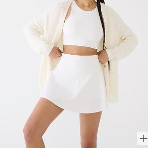 NWT J.Crew Cloud Stretch Tennis/Workout skort, size Medium